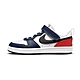 Nike Nike Court Borough Low 2 童鞋 中童 白藍紅色 魔鬼氈 穿搭 低筒 休閒鞋 DO7447-101 product thumbnail 1