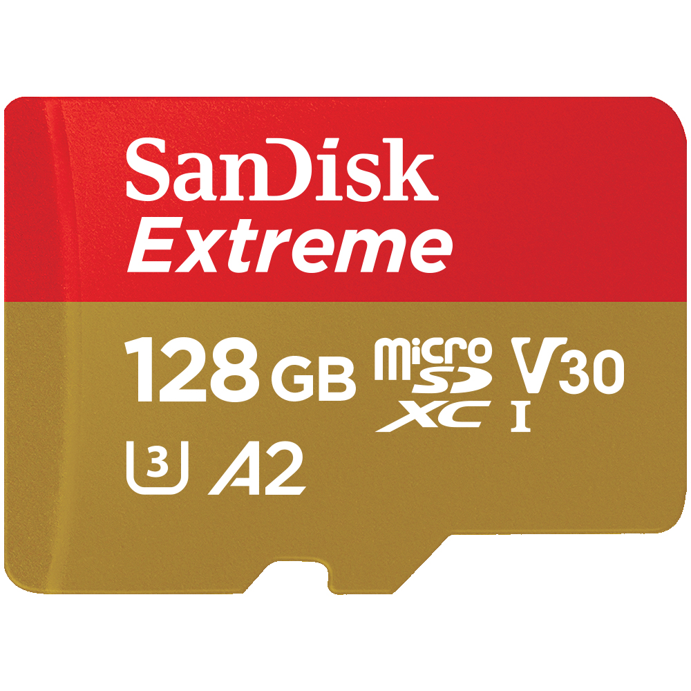 SanDisk 128G Extreme microSDXC U3 A2 V30 記憶卡