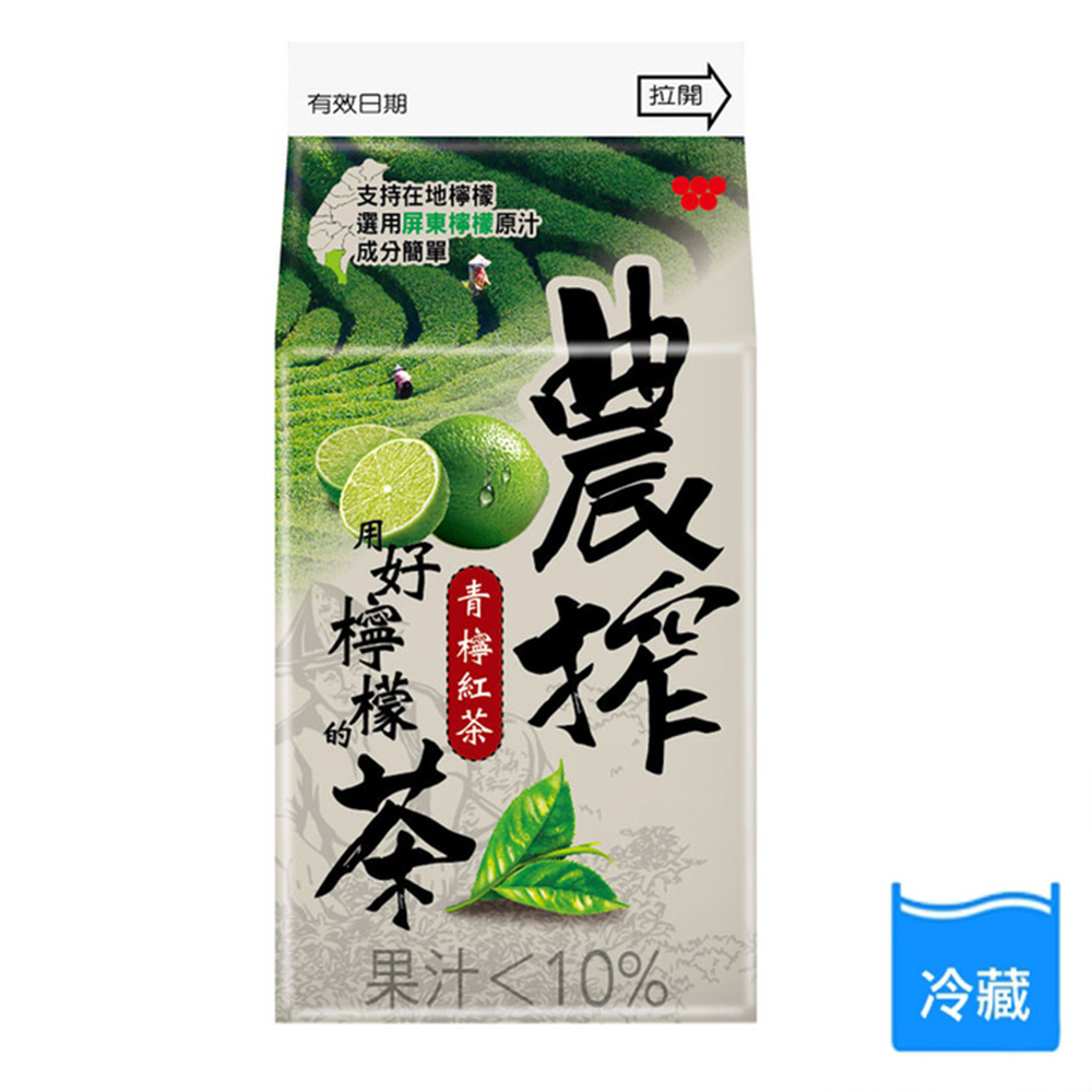 農搾檸檬紅茶375ml(3瓶入)