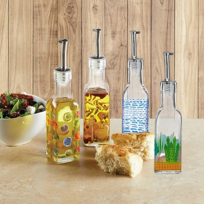 《KitchenCraft》玻璃油醋瓶(180ml) | 調味瓶