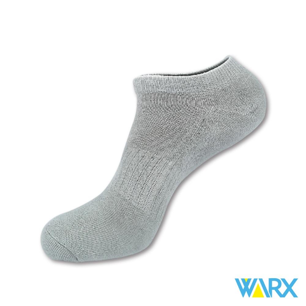 WARX除臭襪 足弓防護船型運動襪素面6入組 XL號28-31cm