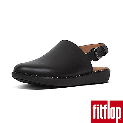 FitFlop SAGE後帶穆勒鞋黑色