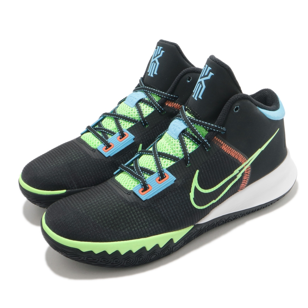Nike 籃球鞋 Kyrie Flytrap IV 男鞋 明星款 避震 包覆 球鞋 運動 穿搭 黑 綠 CT1973003