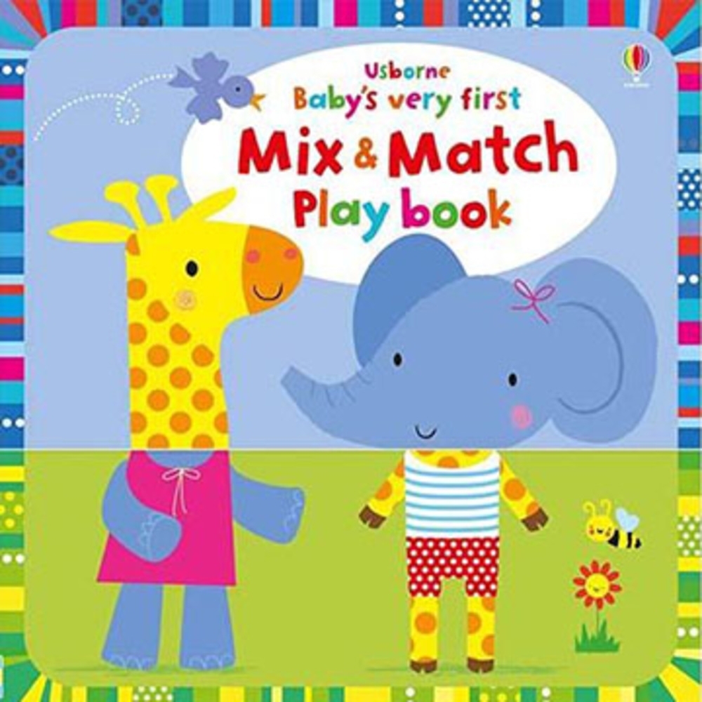 Baby's Very First Mix And Match Play Book 動物配對遊戲書 | 拾書所