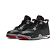 Nike Air Jordan 4 Retro Bred Reimagined 黑公牛 黑紅 大尺碼 休閒鞋 男鞋 FV5029-006 product thumbnail 1