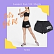 Nike 運動短褲 Swoosh Run 10K 女款 黑 白 吸濕 快乾 有內裡 LOGO 跑步 開岔 DQ6361-010 product thumbnail 1