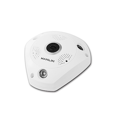 HANLIN-VRCAMPlus 升級300萬鏡頭-全景360度語音監視器1536p
