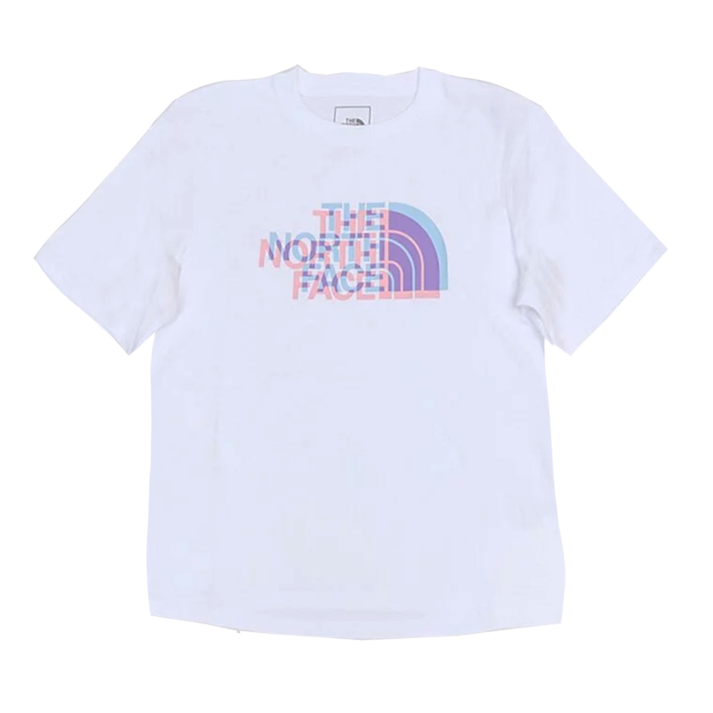 The North Face W MFO NOVELTY GRAPHIC TEE - AP 女 短袖上衣-白色-NF0A86RVFN4