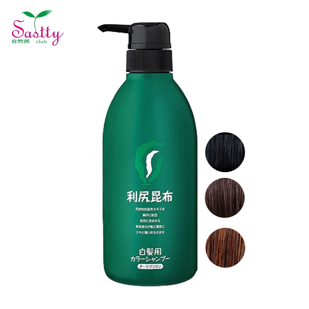 [時時樂限定] Sastty 利尻昆布白髮專用泡沫染髮露500ml (多款任選)+贈深層潔淨漱口水