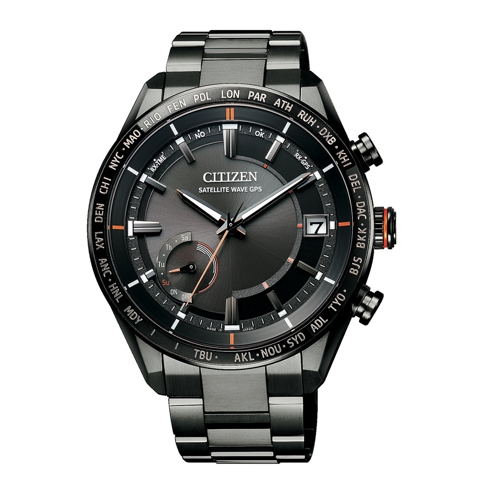 CITIZEN GPS衛星對時光動能錶CC3085-51E