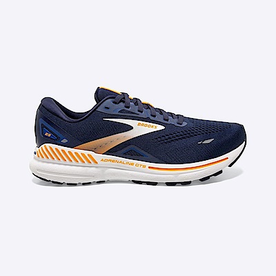 Brooks Adrenaline GTS 23 [1103911D486] 男 慢跑鞋 運動 路跑 腎上腺素 深藍 橙