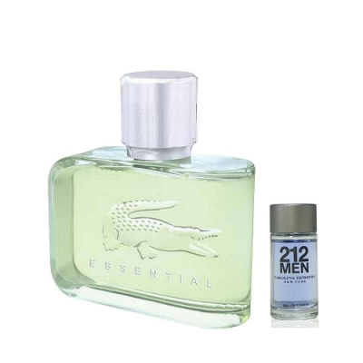Lacoste Essential 異想世界男性淡香水 125ml 搭贈隨機 4ml 小香水
