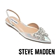 STEVE MADDEN-JIANNA 鑽面蝴蝶尖頭平底涼鞋-銀色 product thumbnail 1