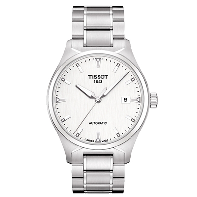 TISSOT 天梭 官方授權 T-Tempo 都會時尚機械腕錶 迎春好禮-白/39mm T0604071103100