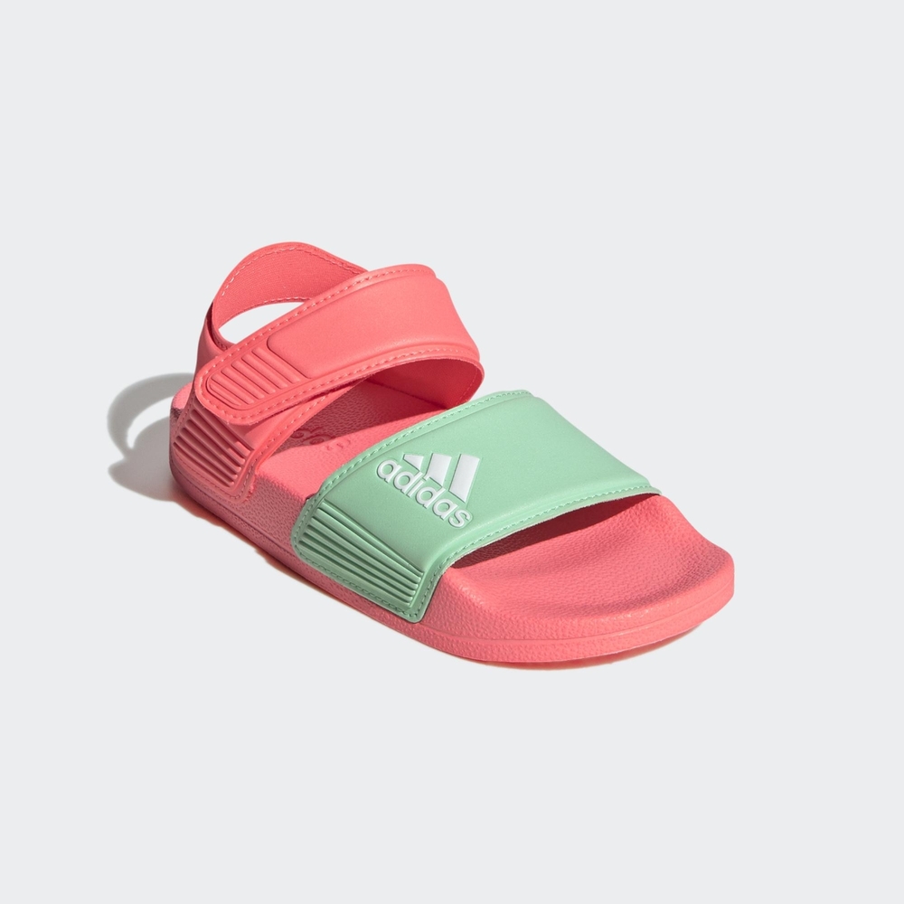 ADIDAS ADILETTE SANDAL K中大童涼拖鞋-粉-GW0345