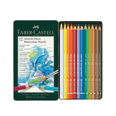 【Faber-Castell】輝柏 藝術級 水彩色鉛筆 12色 /盒 117512