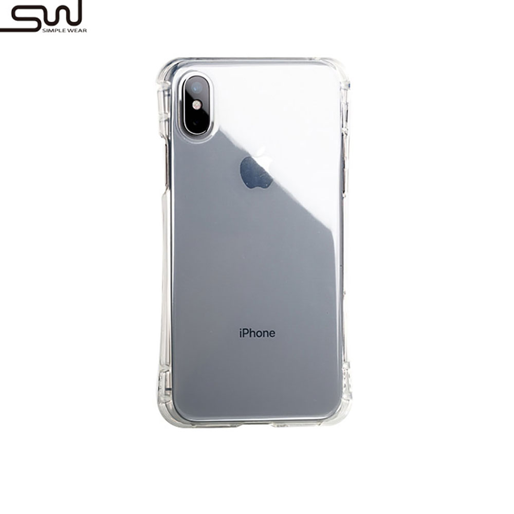 SW iPhone X / Xs 專用GRIP全包覆透明TPU保護套