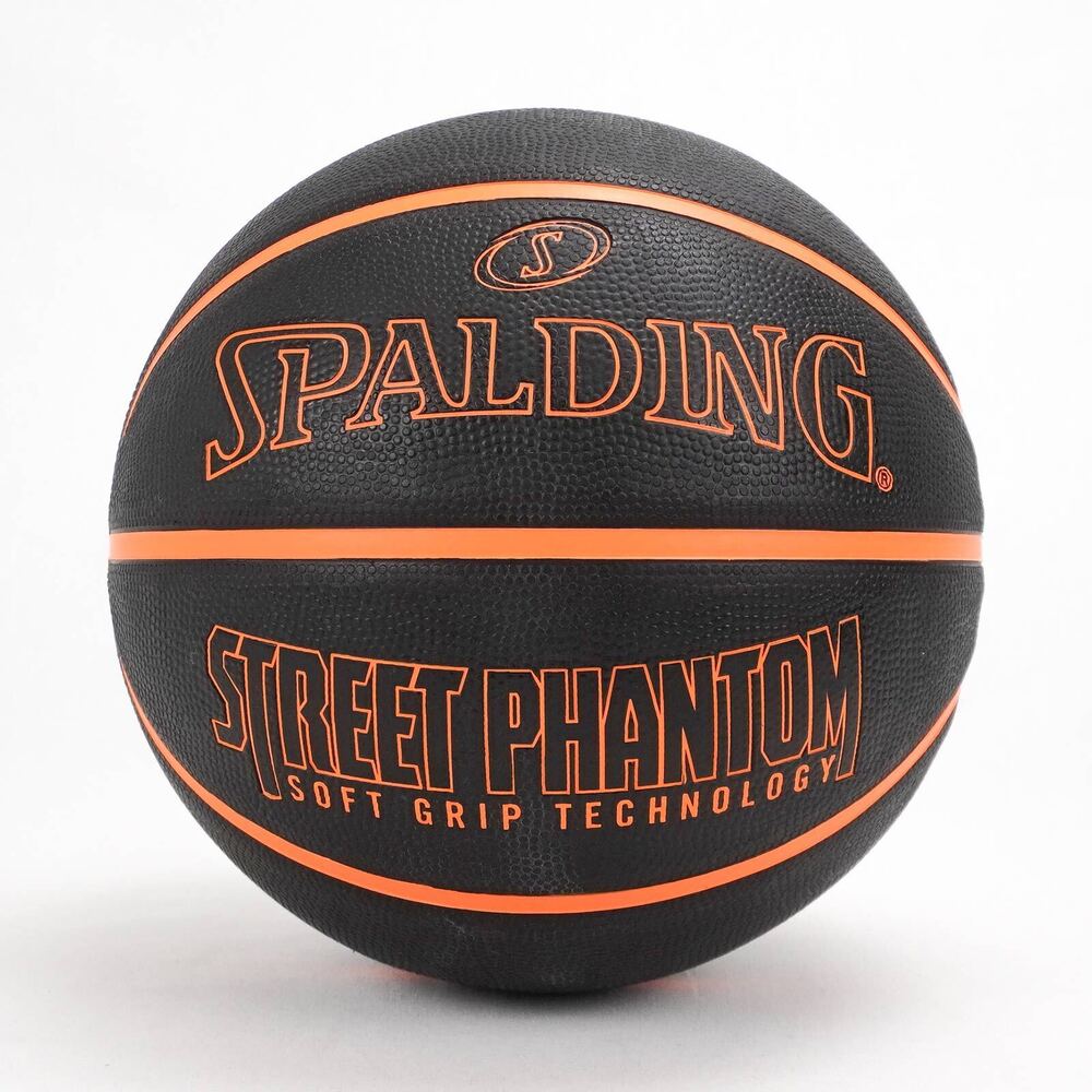 Spalding [SPA84383] 籃球 7號 橡膠 街頭幻影 運動 比賽 防滑 耐磨 室內外 斯伯丁 黑橘