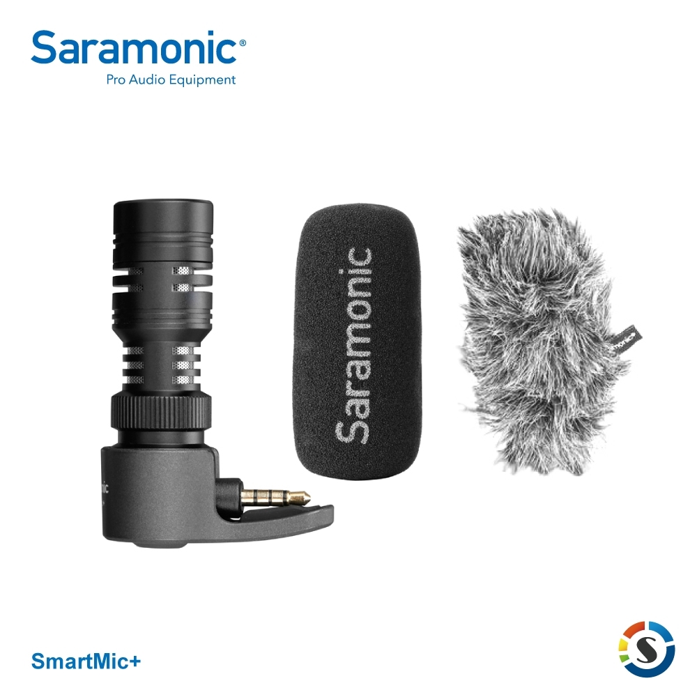 Saramonic楓笛 SmartMic+ 智慧型手機麥克風