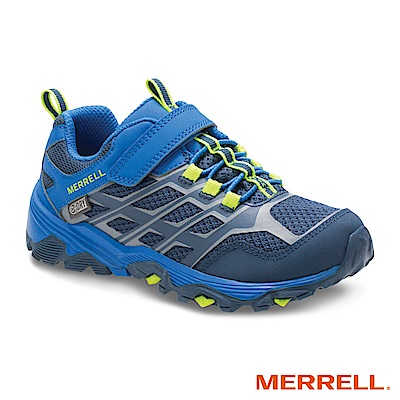 MERRELL MOAB FST WP 登山防水童鞋-藍(260331)