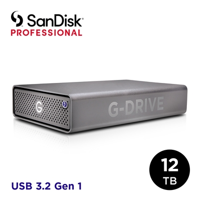 SanDisk professional G-DRIVE Pro 12TB桌上型硬碟(公司貨)