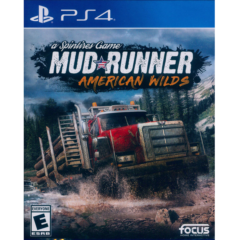 旋轉輪胎：泥濘奔馳 美洲荒野版 Spintires: MudRunner-PS4 英文美版