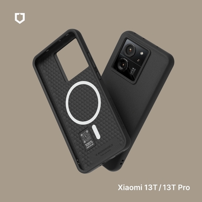 犀牛盾 小米Xiaomi 13T/Xiaomi 13T Pro 共用 SolidSuit(MagSafe兼容)超強磁吸手機殼