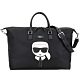 KARL LAGERFELD K/Ikonik 老佛爺尼龍兩用旅行袋(黑色) product thumbnail 1