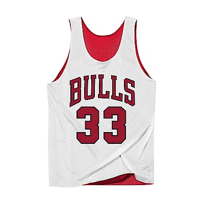 M&N 雙面球衣 公牛隊 97-98 #33 Scottie Pippen