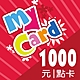 MyCard 1000點虛擬點數卡 product thumbnail 1