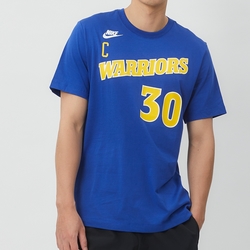 Nike AS GSW M NK ES HWC NN Tee 男款 藍色 NBA 勇士隊 運動 短袖 DV6863-497