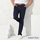 Nautica 經典修身彈性直筒長褲-深藍 product thumbnail 1