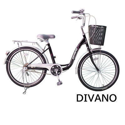 DIVANO 24吋單速低跨淑女車