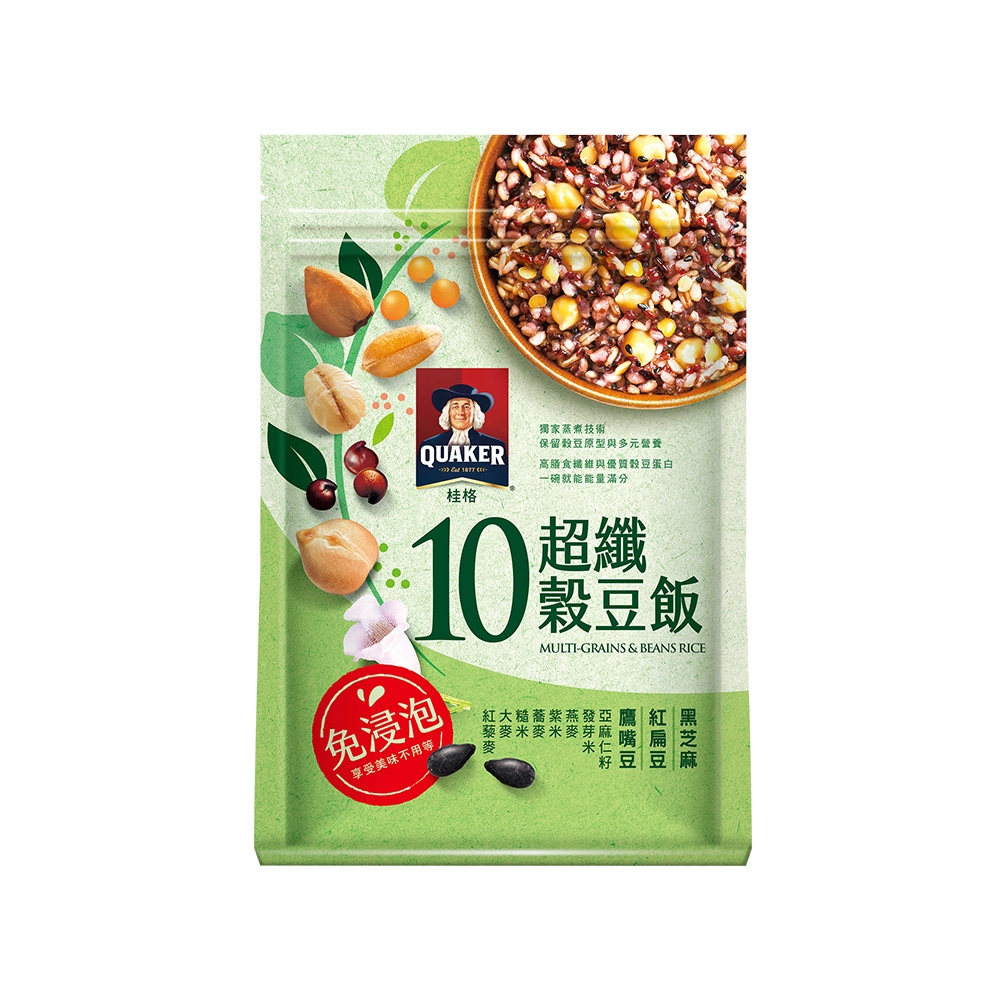 桂格免浸泡10超纖穀豆飯1000g