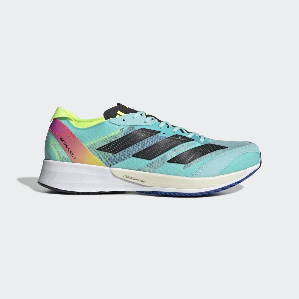 Adidas Adizero Adios 7 WC [HQ3510] 男慢跑鞋運動訓練比賽路跑緩震藍