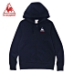 le coq sportif 法國公雞牌休閒連帽外套 男女-藏青 product thumbnail 2