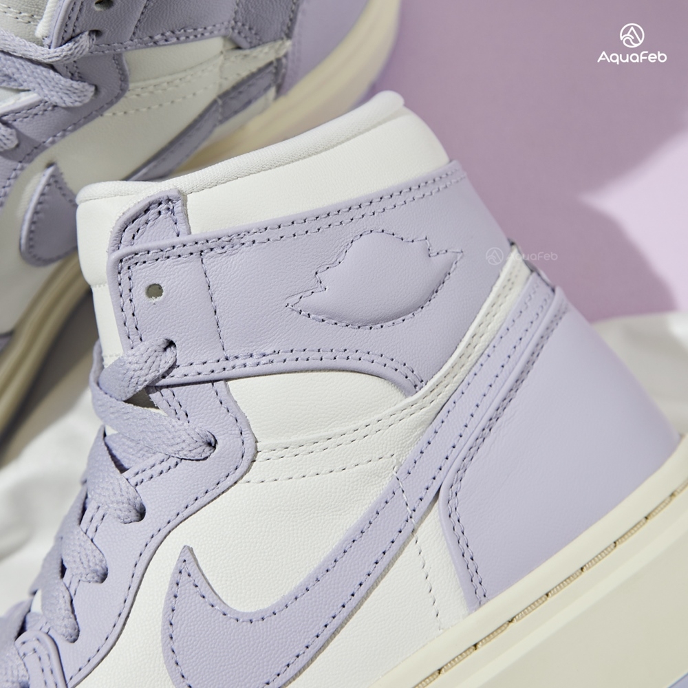 Nike Air Jordan 1 LV8D High Titanium 女鞋紫色高筒AJ1 運動休閒鞋