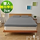 HouseDoor 日本大和防蹣抗菌表布 9cm波浪型記憶床墊保暖組-雙人5尺 product thumbnail 9