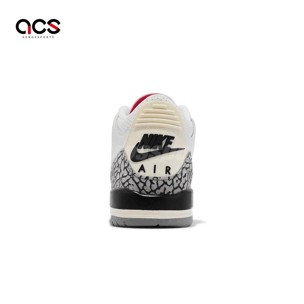 Nike Air Jordan 3 Retro White Cement OG 白水泥女鞋大童鞋AJ3 DM0967