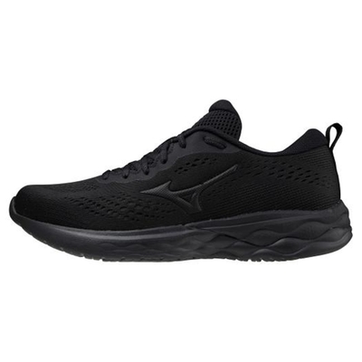 MIZUNO WAVE REVOLT 2 男 跑步鞋 黑-J1GC218511