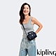 Kipling 沉穩藍三角花紋輕巧圓筒手提肩背兩用包-BINA MINI product thumbnail 1