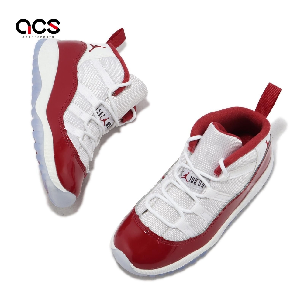 Nike Jordan 11 Retro TD 童鞋小童櫻桃紅白Cherry 11代AJ11 378040-116