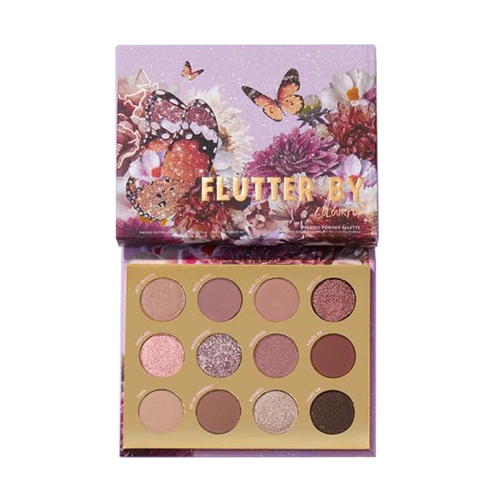 COLOURPOP FLUTTER BY眼影盤0.90gx11+1.45gx1