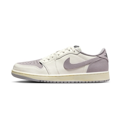 Nike Air Jordan 1 Retro Low OG 男 白灰 喬丹 拼接 AJ1 休閒鞋 CZ0790-101