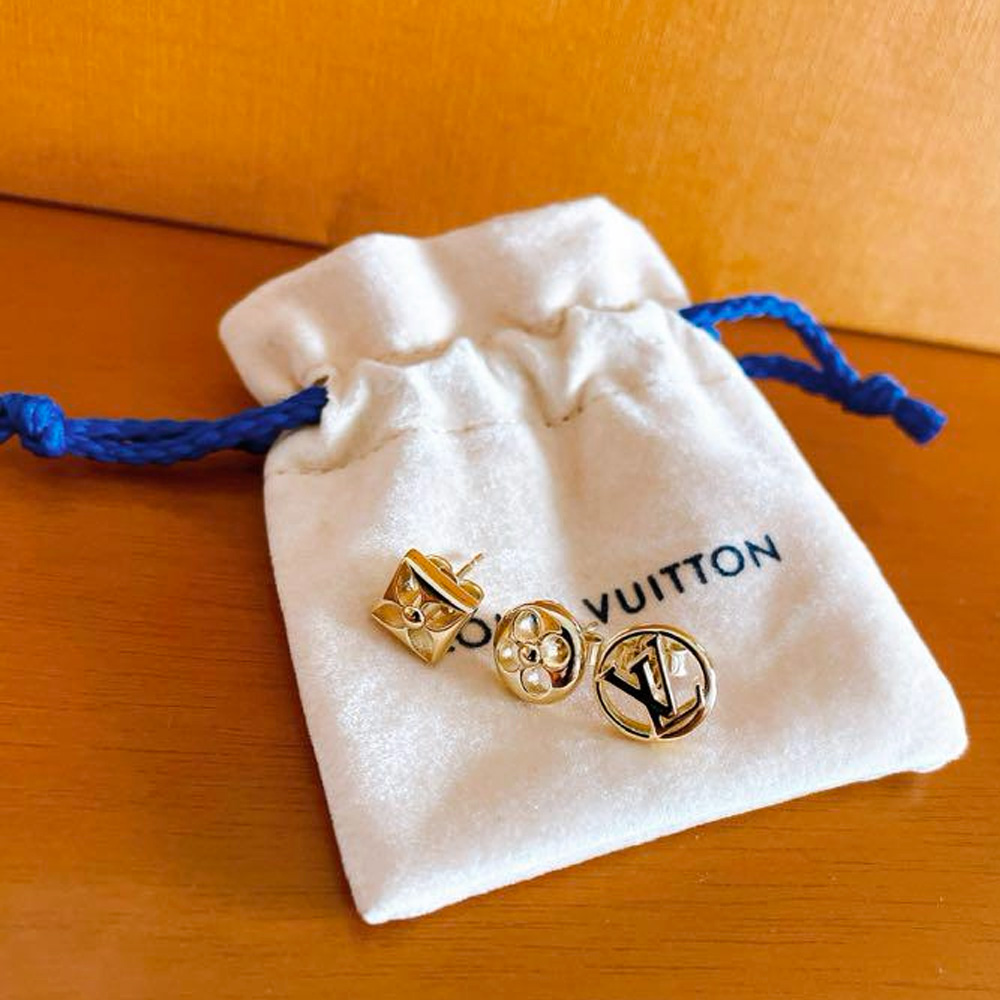 Louis Vuitton MONOGRAM Earrings (M00395)