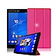 VXTRA SONY Z3 Tablet Compact 經典皮紋超薄三折保護套 product thumbnail 3