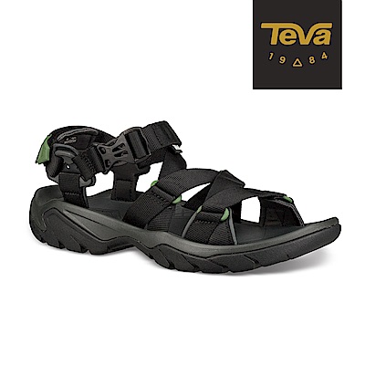 TEVA 男 Terra Fi 5 Sport 戶外機能運動涼鞋-黑