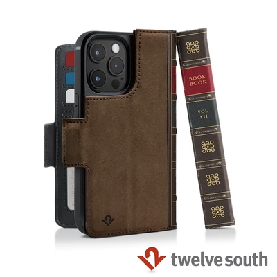 twelve south bookbook iphone 14 pro 復古書仿舊皮革保護套