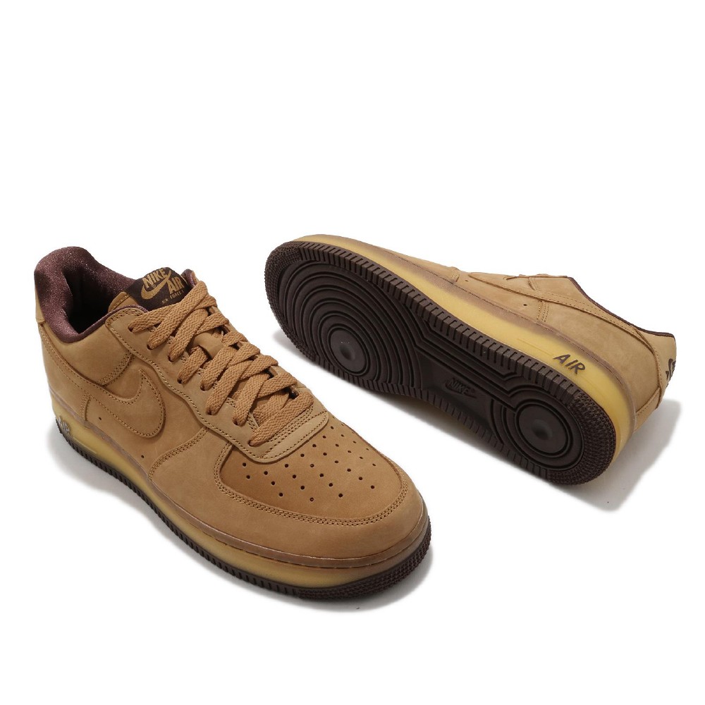 Nike 休閒鞋Air Force 1 Low 運動男鞋Wheat Mocha 經典AF1 穿搭棕