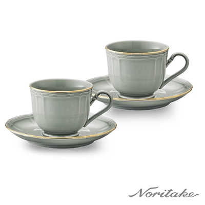 【NORITAKE】經典熱銷咖啡對杯 (普羅旺斯風情/愛戀古典/皇家花園)(6款)